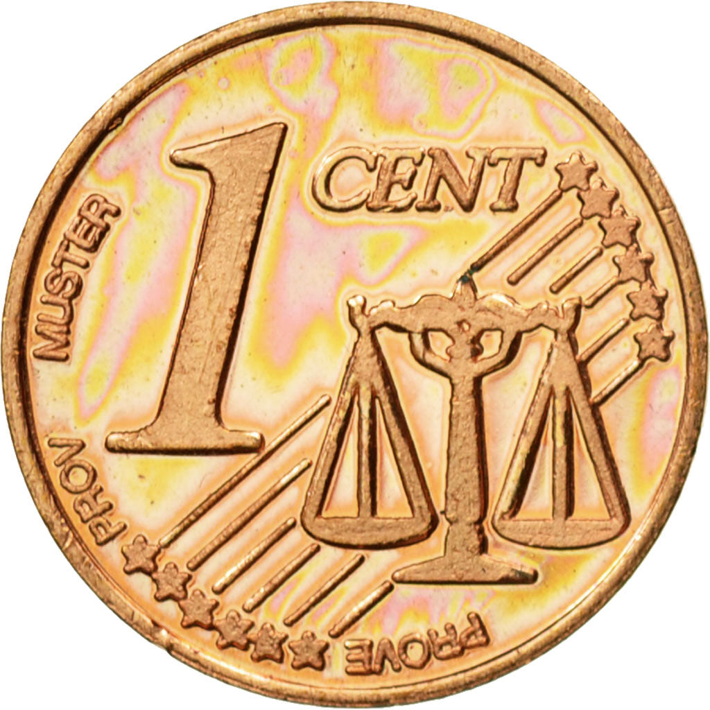 Kreta, Medal, Essai 1 cent, 2004, UNC-, Koper