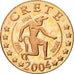 Crete, Medal, Essai 2 cents, 2004, MS(63), Copper