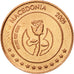 Macedonia, Medal, Essai 1 cent, 2005, SPL, Rame