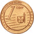 Macedonia, Medal, Essai 1 cent, 2005, SC, Cobre