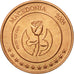 Macedonia, Medal, Essai 2 cents, 2005, SPL, Rame