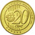 Macédoine, Medal, Essai 20 cents, 2005, SPL, Laiton