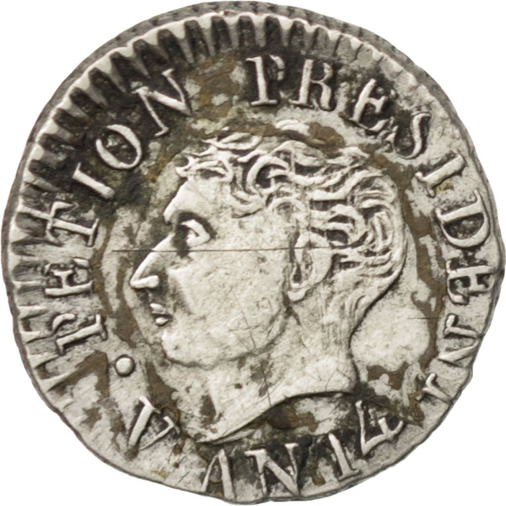 Haiti, 25 Centimes, 1817, BB, Argento, KM:15.1