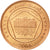 Hiszpania, Medal, Essai 2 cents, 2004, MS(63), Miedź