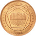 Hiszpania, Medal, Essai 2 cents, 2004, MS(63), Miedź