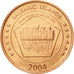 Espagne, Medal, Essai 5 cents, 2004, SPL, Cuivre