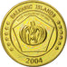 Spagna, Medal, Essai 50 cents, 2004, SPL, Ottone