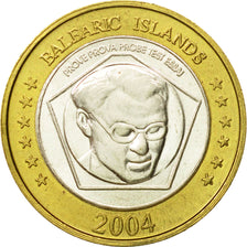 España, Medal, Essai 1 euro, 2004, SC, Bimetálico