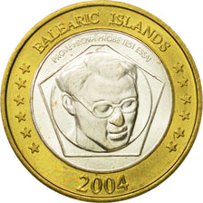 Espagne, Medal, Essai 2 euros, 2004, SPL, Bi-Metallic