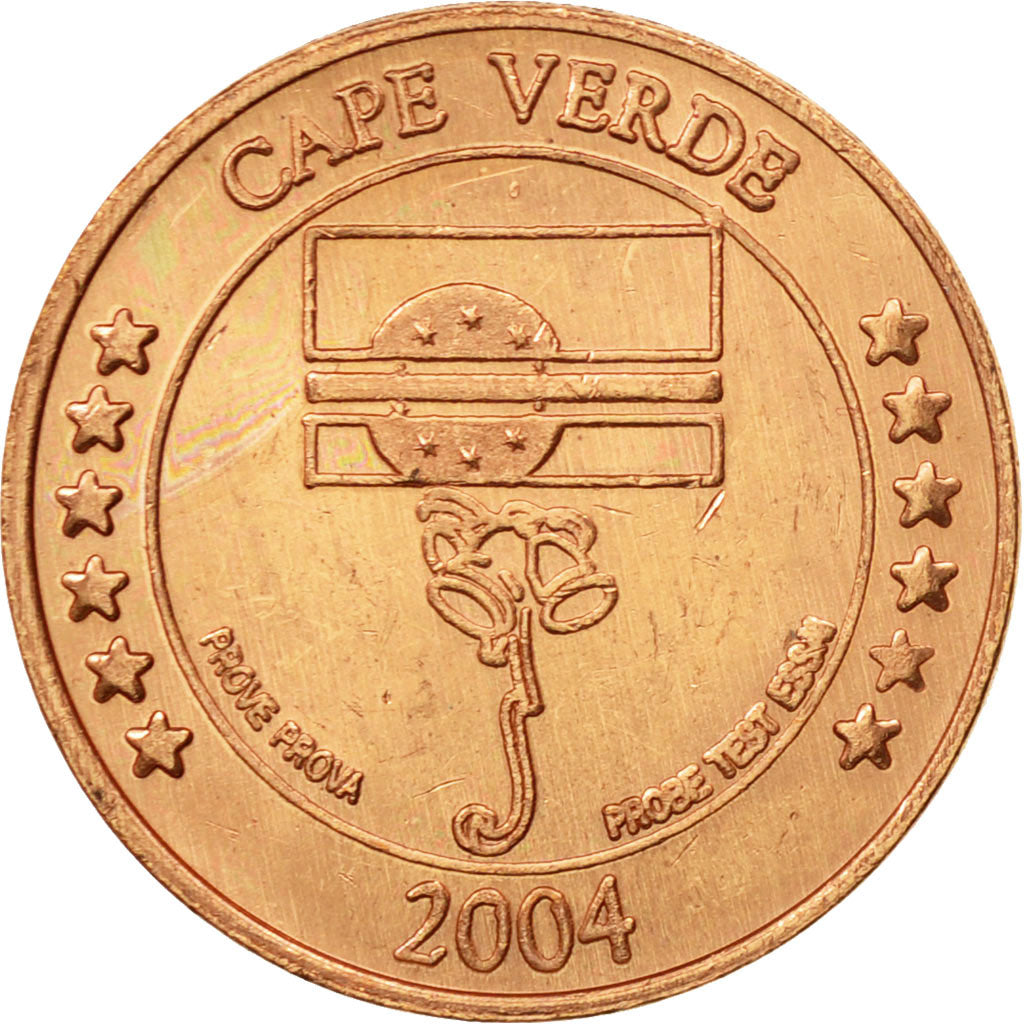 Capo Verde, Medal, Essai 2 cents, 2004, SPL, Rame