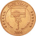 Cabo Verde, Medal, Essai 2 cents, 2004, SC, Cobre