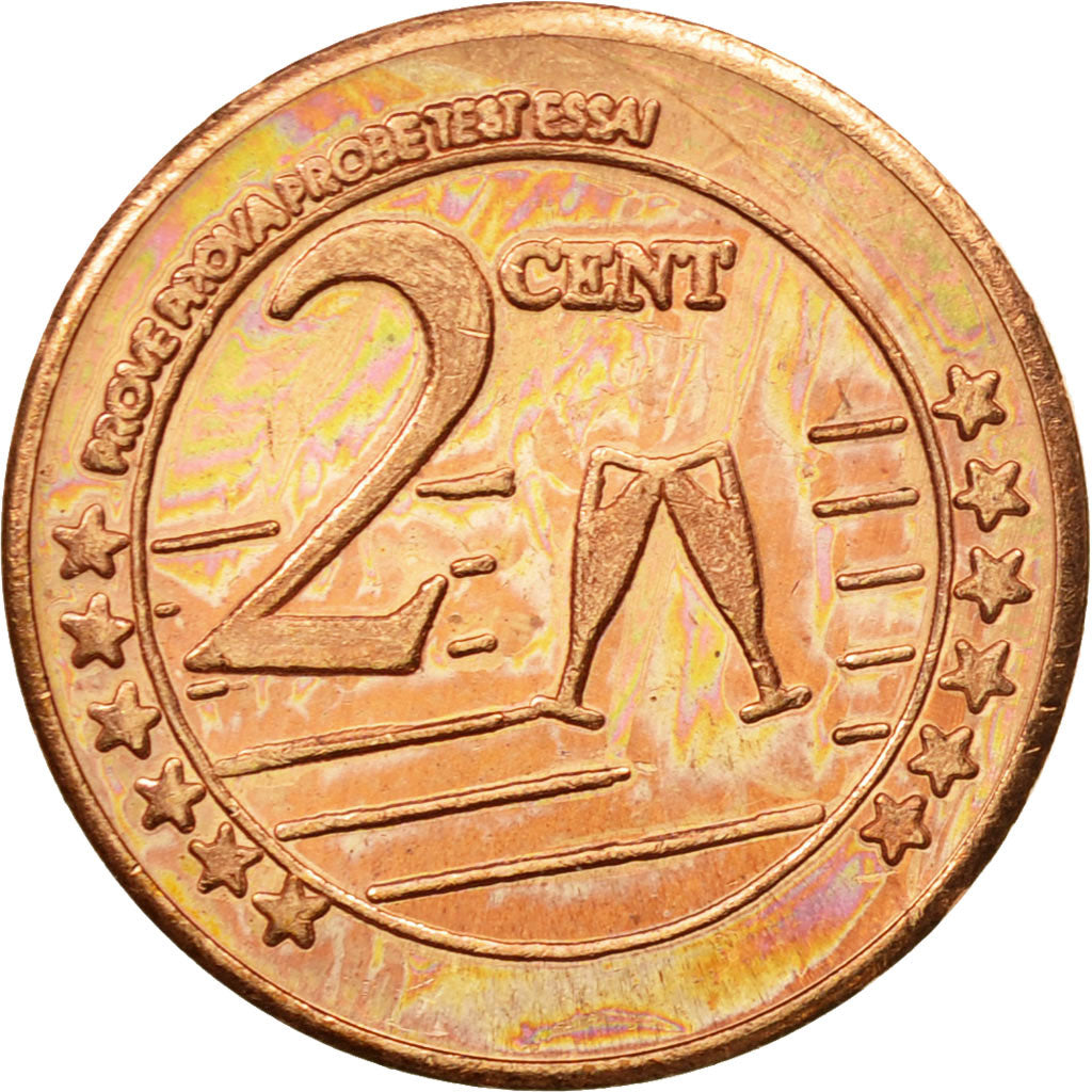 Capo Verde, Medal, Essai 2 cents, 2004, SPL, Rame