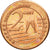 Cape Verde, Medal, Essai 2 cents, 2004, MS(63), Copper