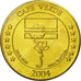 Cape Verde, Medal, Essai 20 cents, 2004, MS(63), Brass