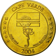 Cape Verde, Medal, Essai 50 cents, 2004, MS(63), Brass