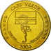 Cape Verde, Medal, Essai 50 cents, 2004, MS(63), Brass