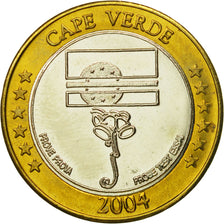 Cape Verde, Medal, Essai 1 euro, 2004, SPL, Bi-Metallic