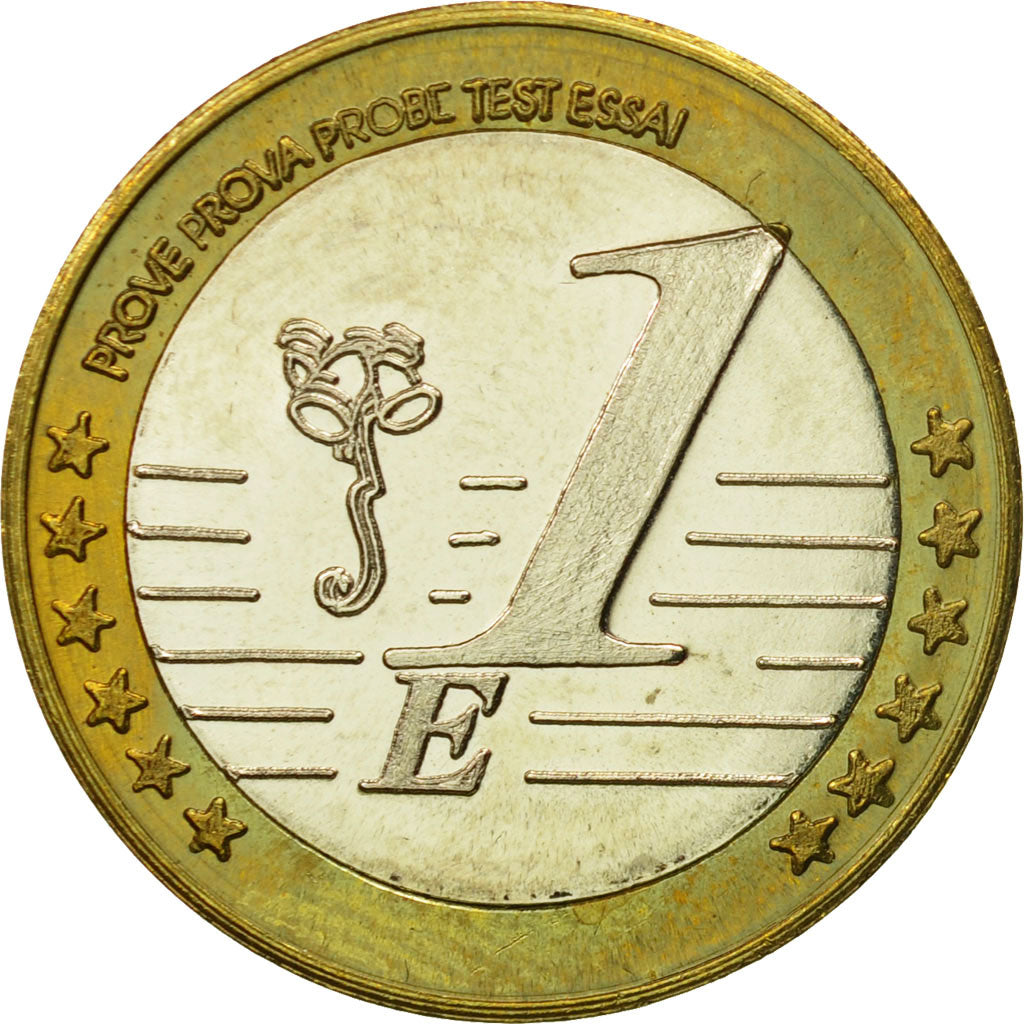 Cape Verde, Medal, Essai 1 euro, 2004, SPL, Bi-Metallic