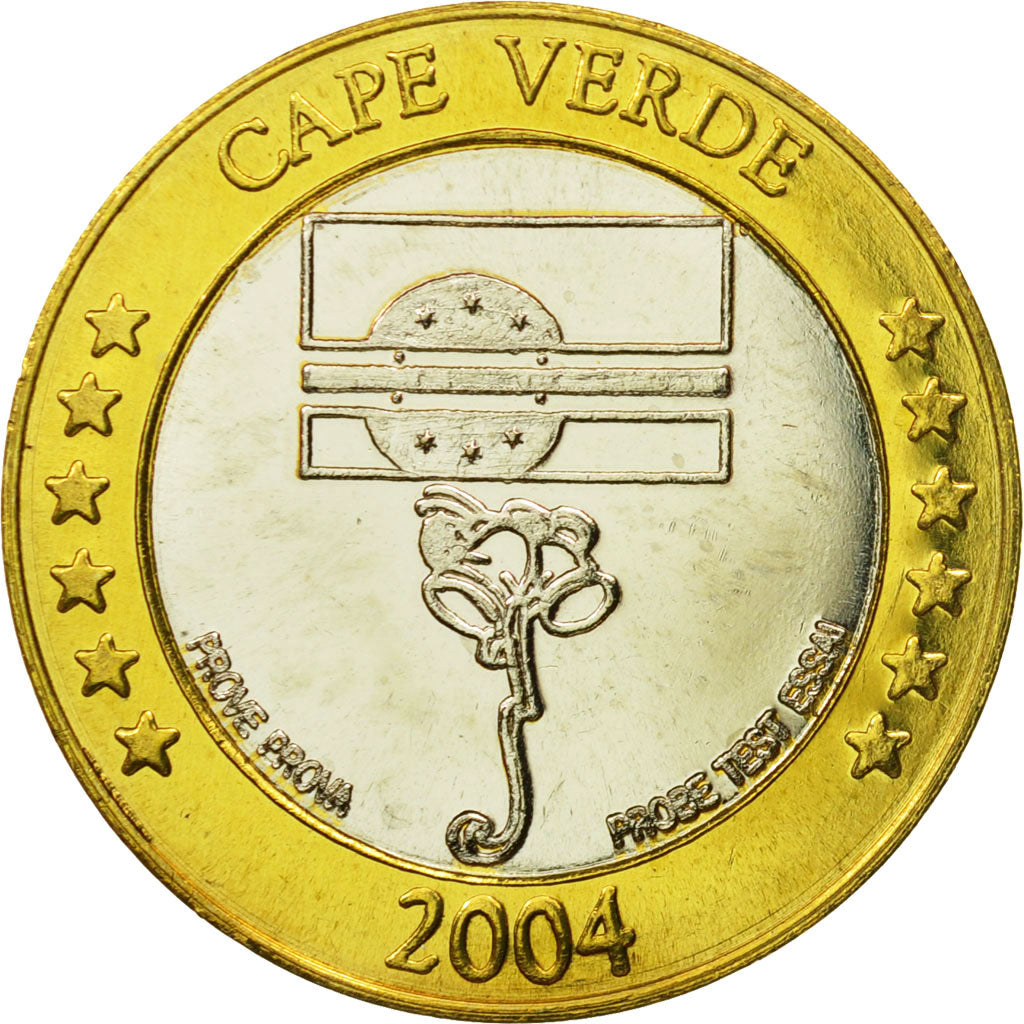 Cape Verde, Medal, Essai 2 euros, 2004, SPL, Bi-Metallic