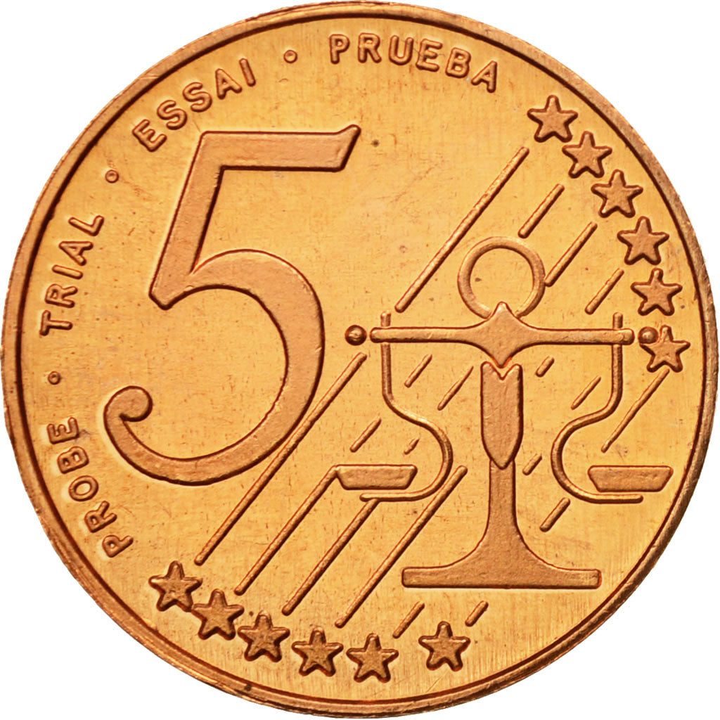MADEIRA ISLANDS, Medal, Essai 5 cents, 2005, MS(63), Copper