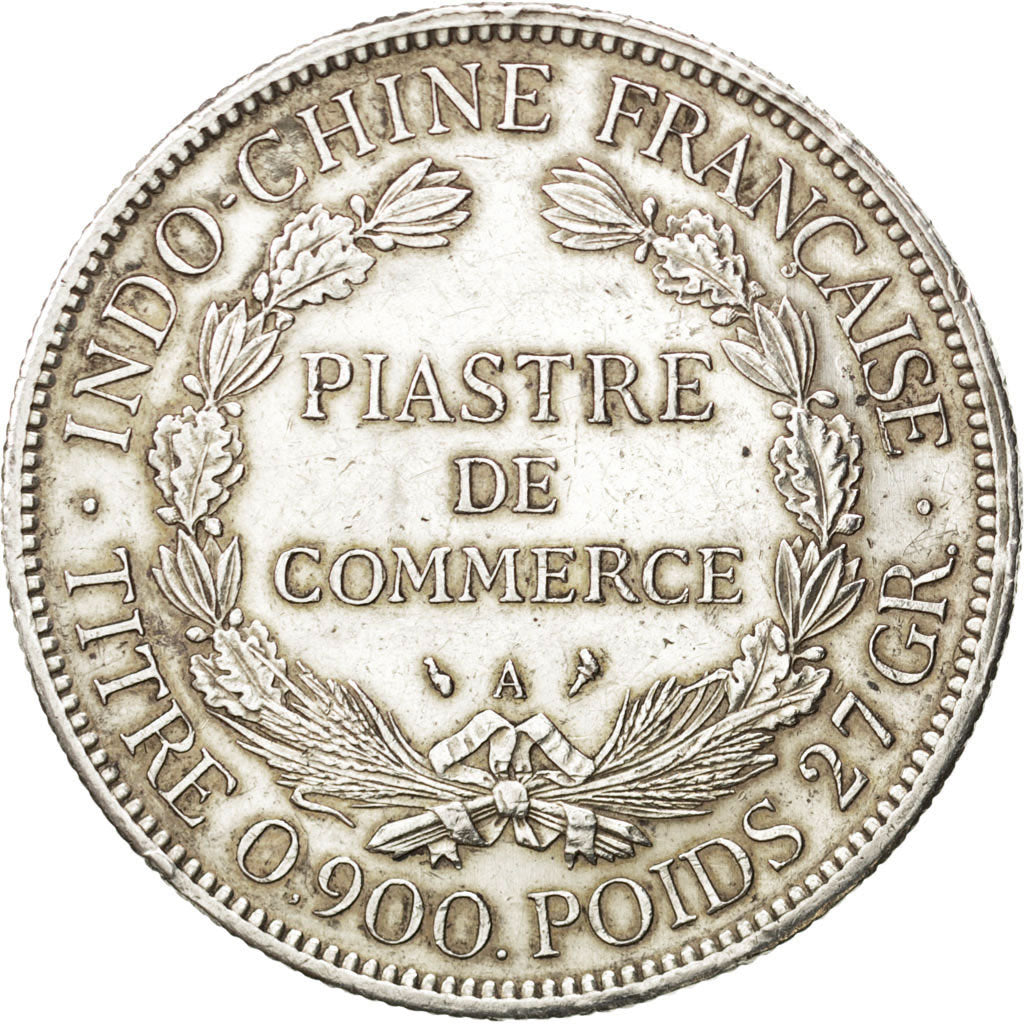Indocina francese, Piastre, 1898, Paris, SPL-, Argento, KM:5a.1, Lecompte:280