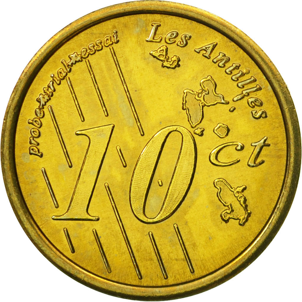 Frankreich, Medal, Essai 10 cents, 2005, UNZ, Messing