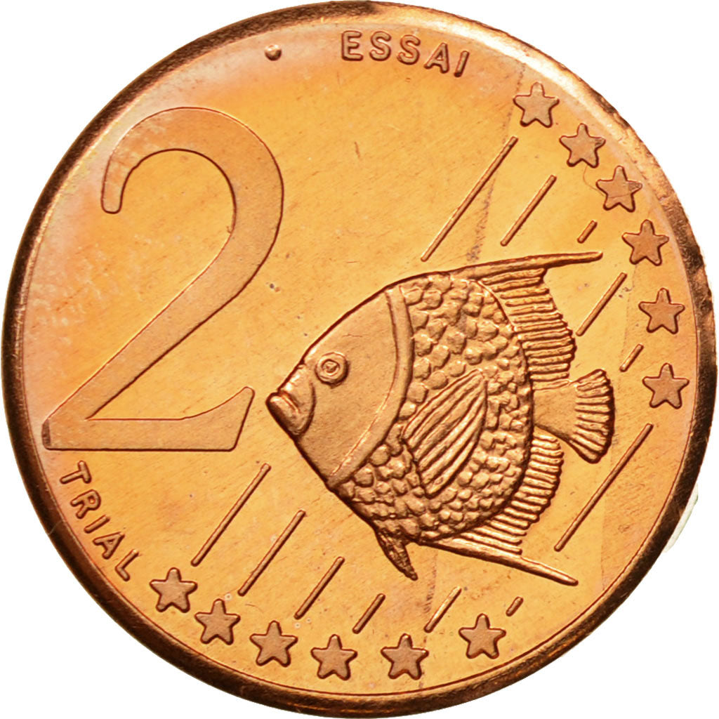 Aruba, Medal, Essai 2 cents, 2005, MS(63), Copper