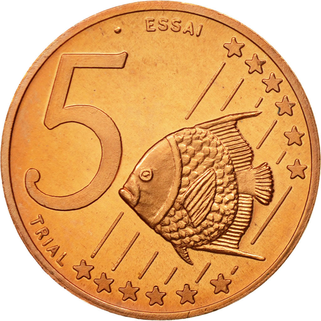 Aruba, Medal, Essai 5 cents, 2005, MS(63), Copper