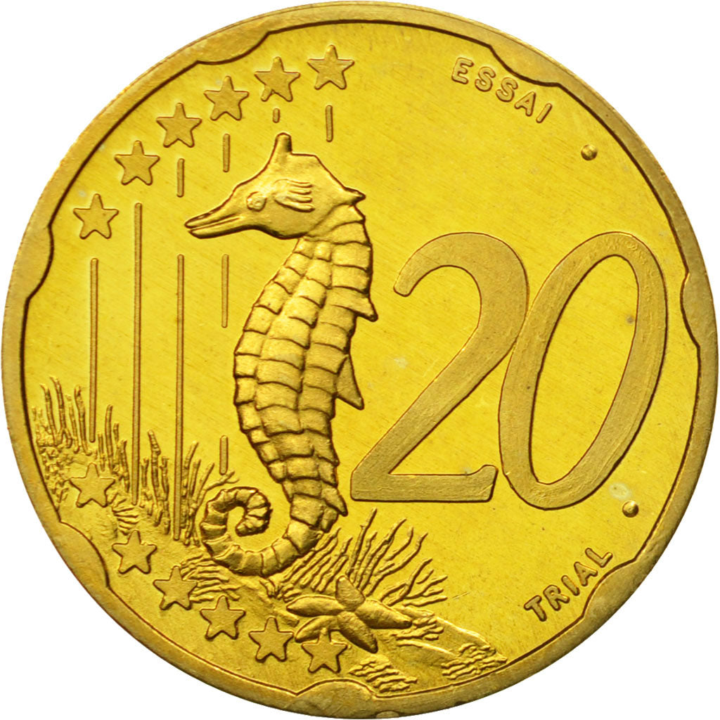 Aruba, Medal, Essai 20 cents, 2005, MS(63), Brass