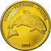 Noruega, Medal, Essai 10 cents, 2004, SC, Latón
