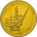Norwegia, Medal, Essai 50 cents, 2004, MS(63), Mosiądz