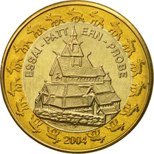 Norvège, Medal, Essai 1 euro, 2004, SPL, Bi-Metallic