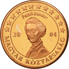 Hongrie, Medal, Essai 1 cent, 2004, SPL, Cuivre