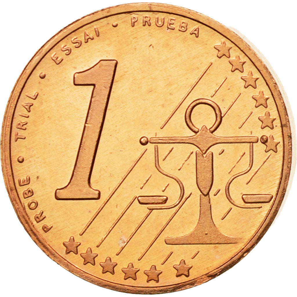Hungary, Medal, Essai 1 cent, 2004, MS(63), Copper