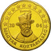 Hungary, Medal, Essai 20 cents, 2004, MS(63), Brass
