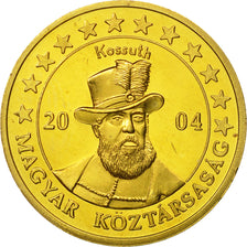 Hungary, Medal, Essai 50 cents, 2004, MS(63), Brass