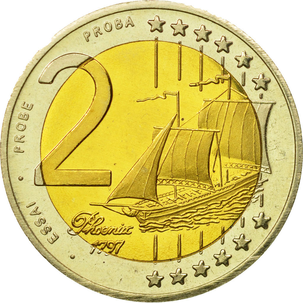 Hongrie, Medal, Essai 2 euros, 2004, SPL, Bi-Metallic