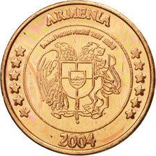 Armenia, Medal, Essai 1 cent, 2004, MS(63), Copper