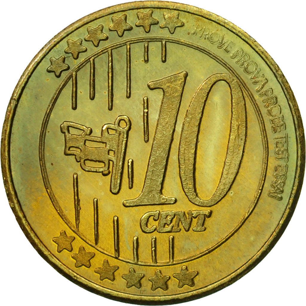 Armenia, Medal, Essai 10 cents, 2004, MS(63), Brass