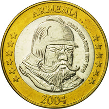 Armenia, Medal, Essai 1 euro, 2004, MS(63), Bi-Metallic