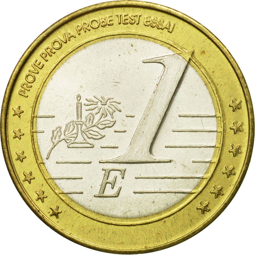 Tunisia, Medal, Essai 1 euro, 2005, MS(63), Bi-Metallic