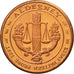 Alderney, Medal, Essai 1 cent, 2004, MS(63), Miedź