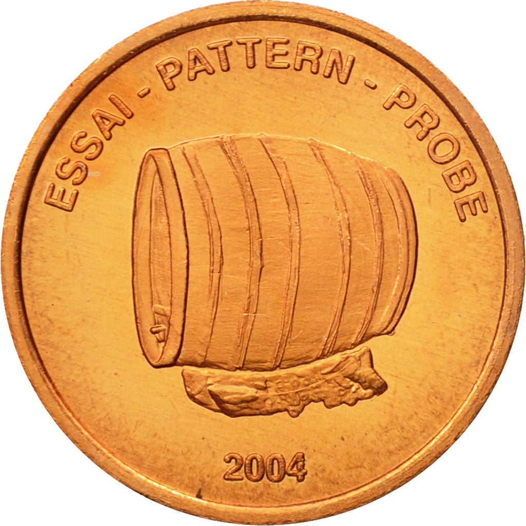 Liechtenstein, Medal, Essai 1 cent, 2004, MS(63), Copper