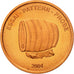Liechtenstein, Medal, Essai 1 cent, 2004, MS(63), Copper
