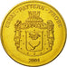 Liechtenstein, Medal, Essai 50 cents, 2004, SPL, Laiton