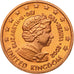 United Kingdom , Medal, Essai 1 cent, 2002, SPL, Cuivre