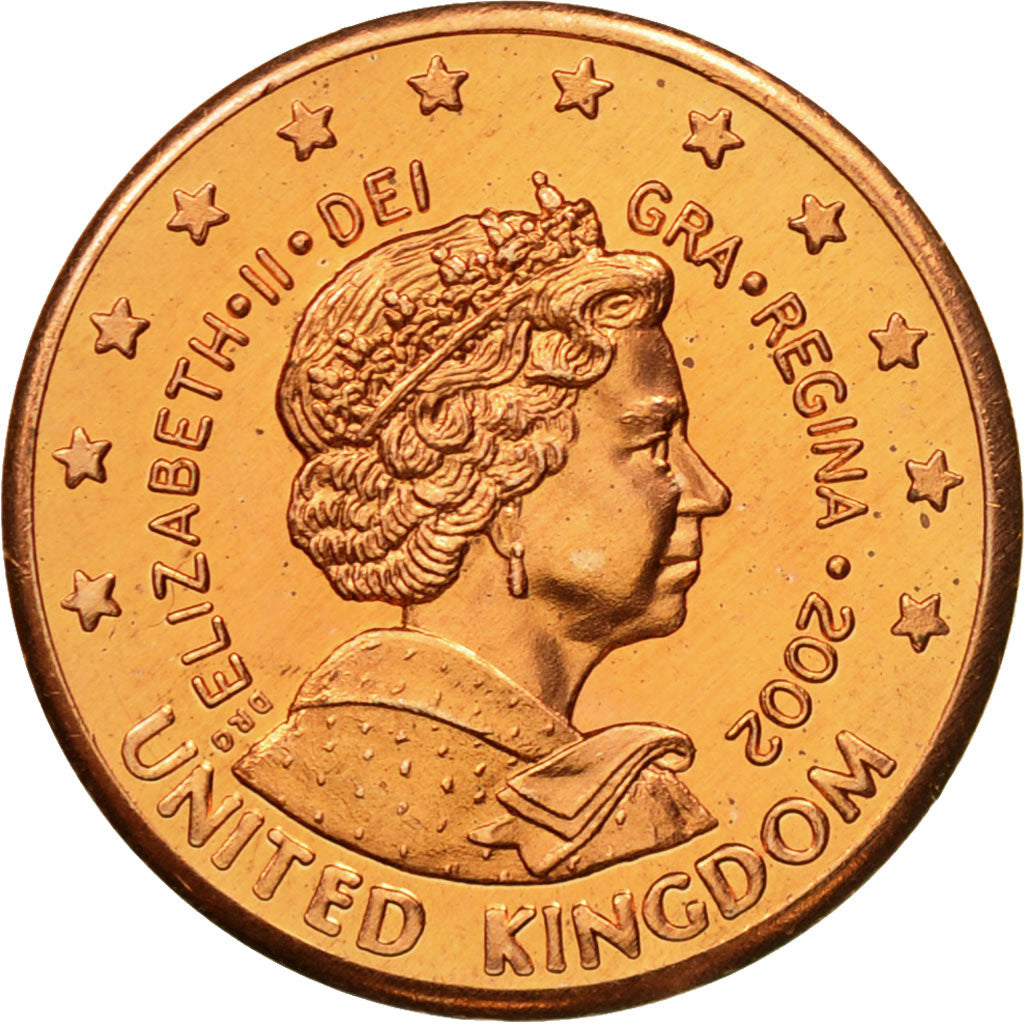United Kingdom , Medal, Essai 2 cents, 2002, UNZ, Kupfer