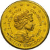 Reino Unido, Medal, Essai 10 cents, 2002, SC, Latón