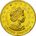 Reino Unido, Medal, Essai 20 cents, 2002, SC, Latón