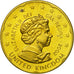 United Kingdom , Medal, Essai 20 cents, 2002, MS(63), Brass